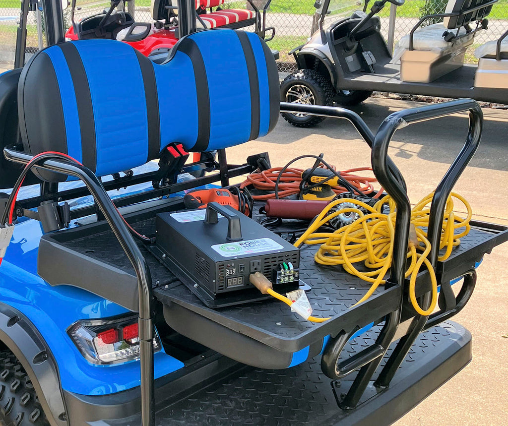 Golf Cart Inverter with Power Tools