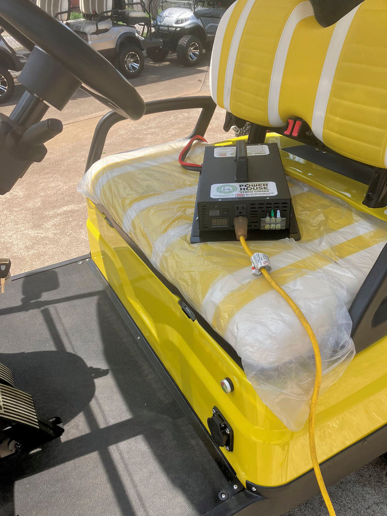 Storm Chaser Golf Cart Inverter In Use