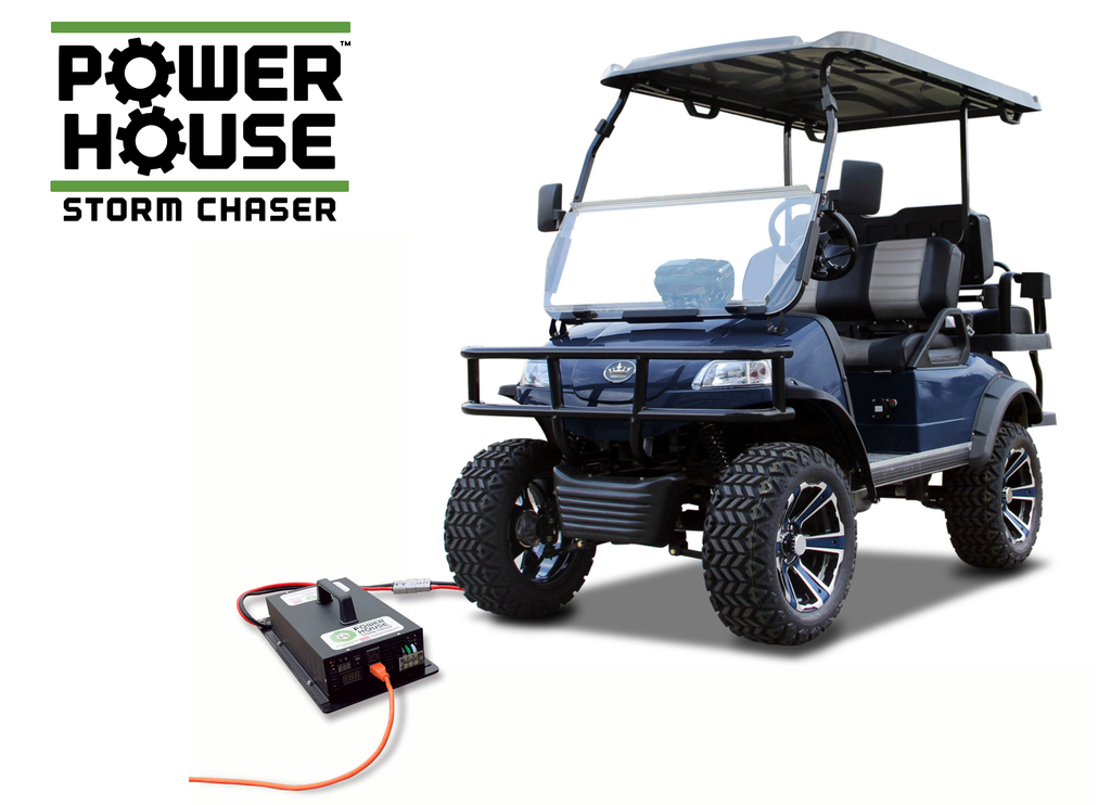 Storm Chaser Inverter with Golf Cart Battery